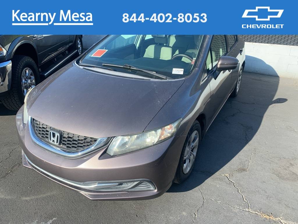 2015 Honda Civic LX — Sedan — 100,110 mi — San Diego, CA