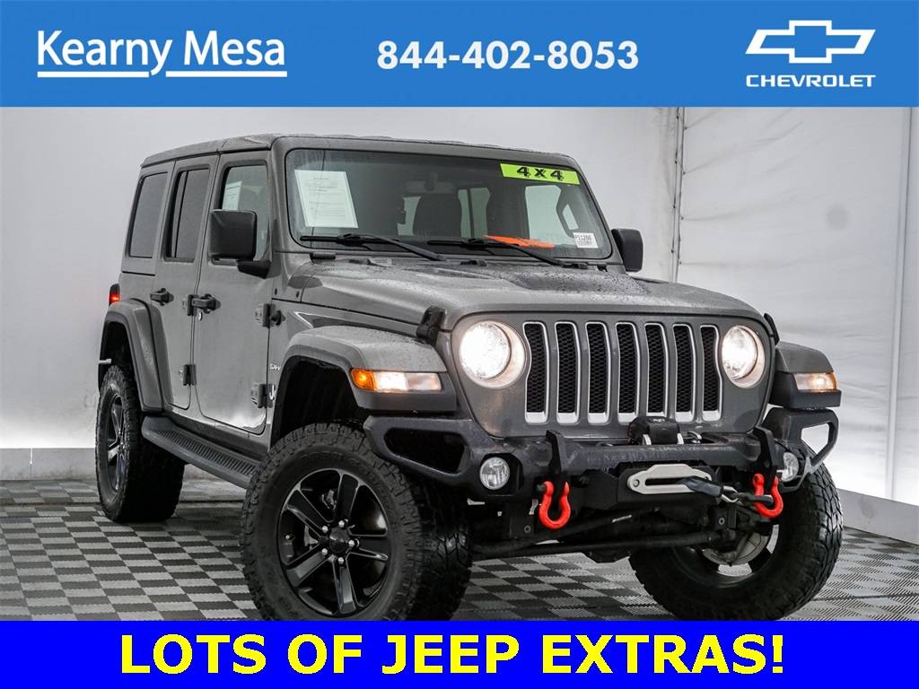 2018 Jeep Wrangler Sahara — SUV — 62,853 mi — San Diego, CA