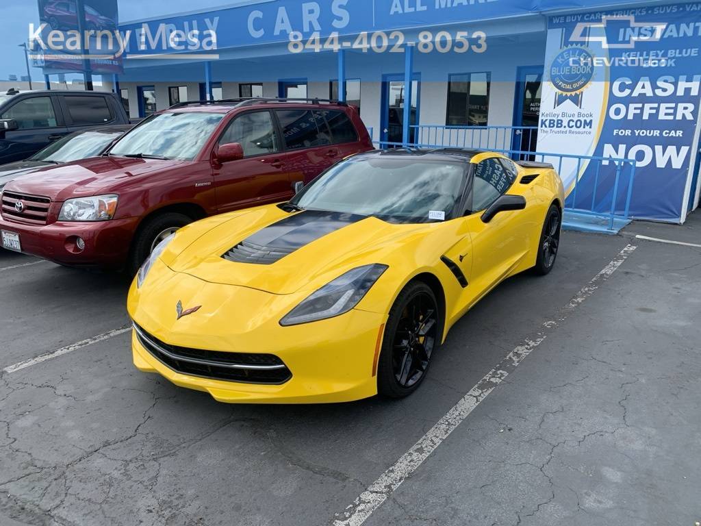 2015 Chevrolet Corvette Z51 3LT — Coupe — 75,730 mi — San Diego, CA