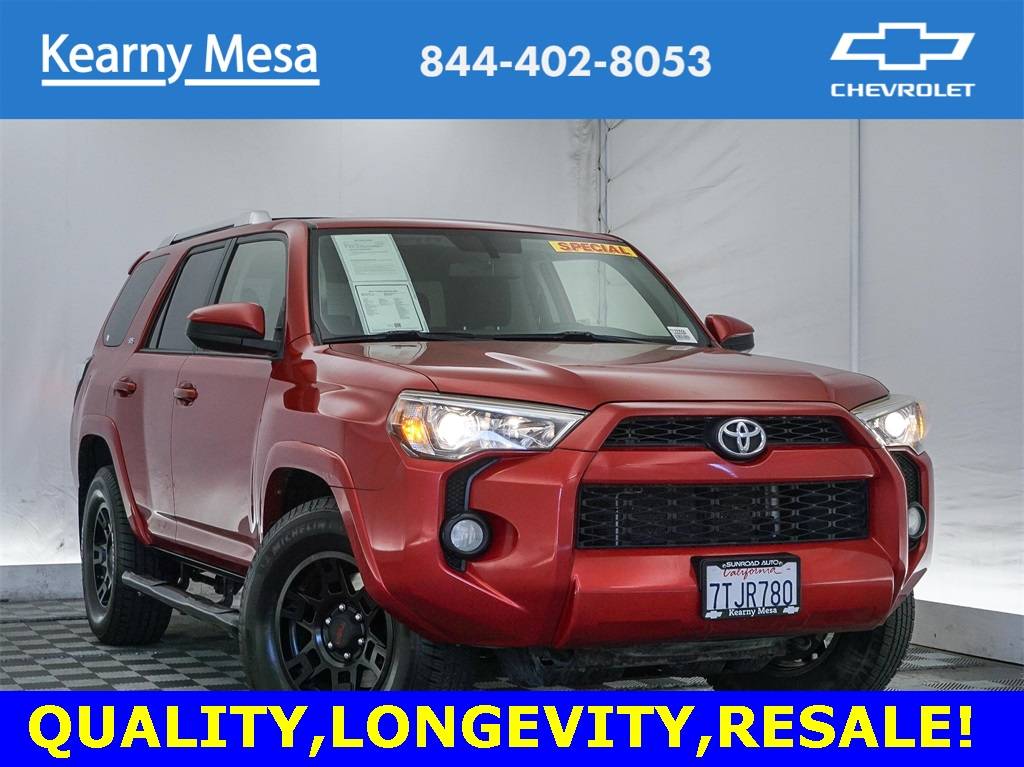 2016 Toyota 4Runner SR5 — SUV — 138,032 mi — San Diego, CA