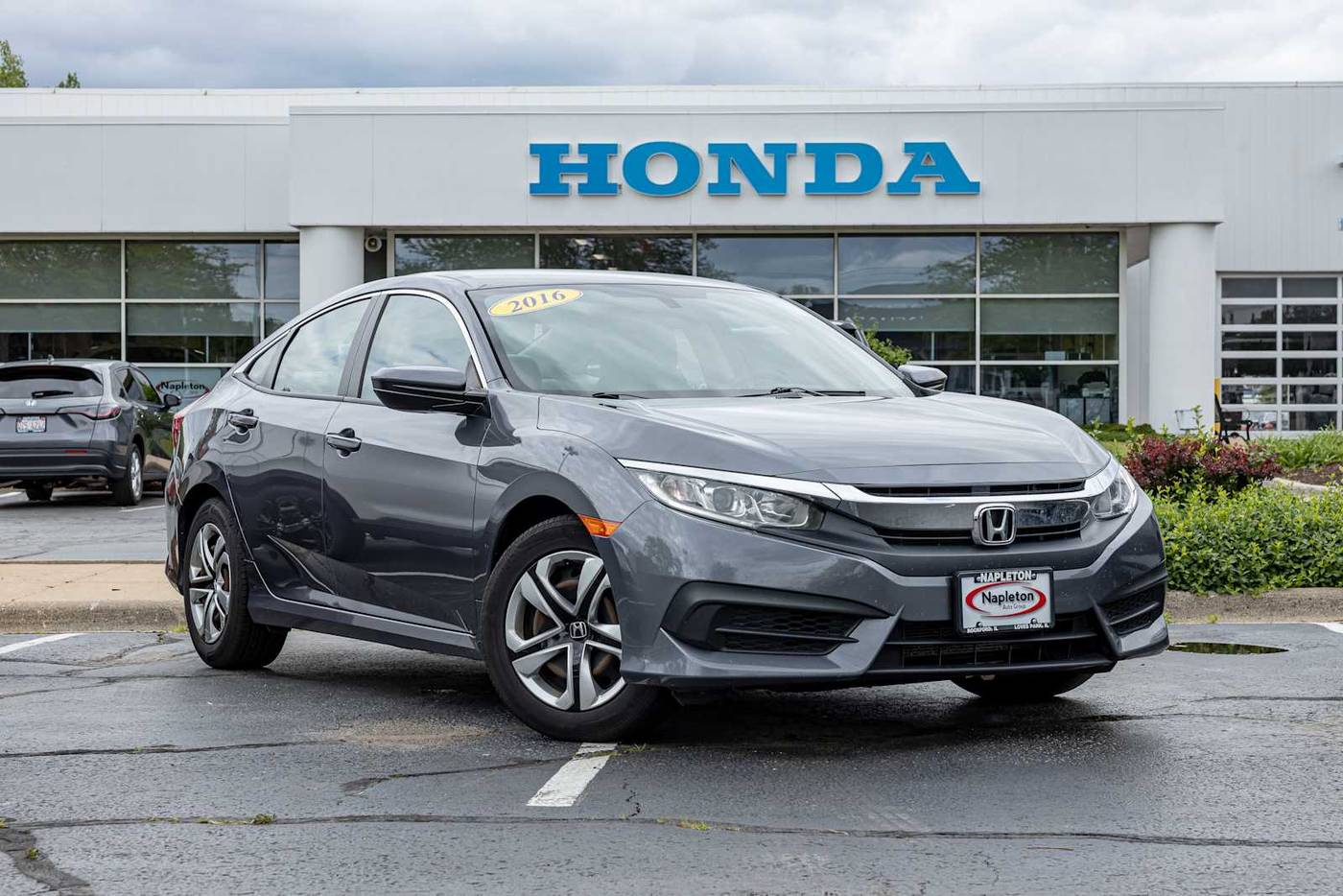 2016 Honda Civic LX — Sedan — 91,279 mi — Loves Park, IL