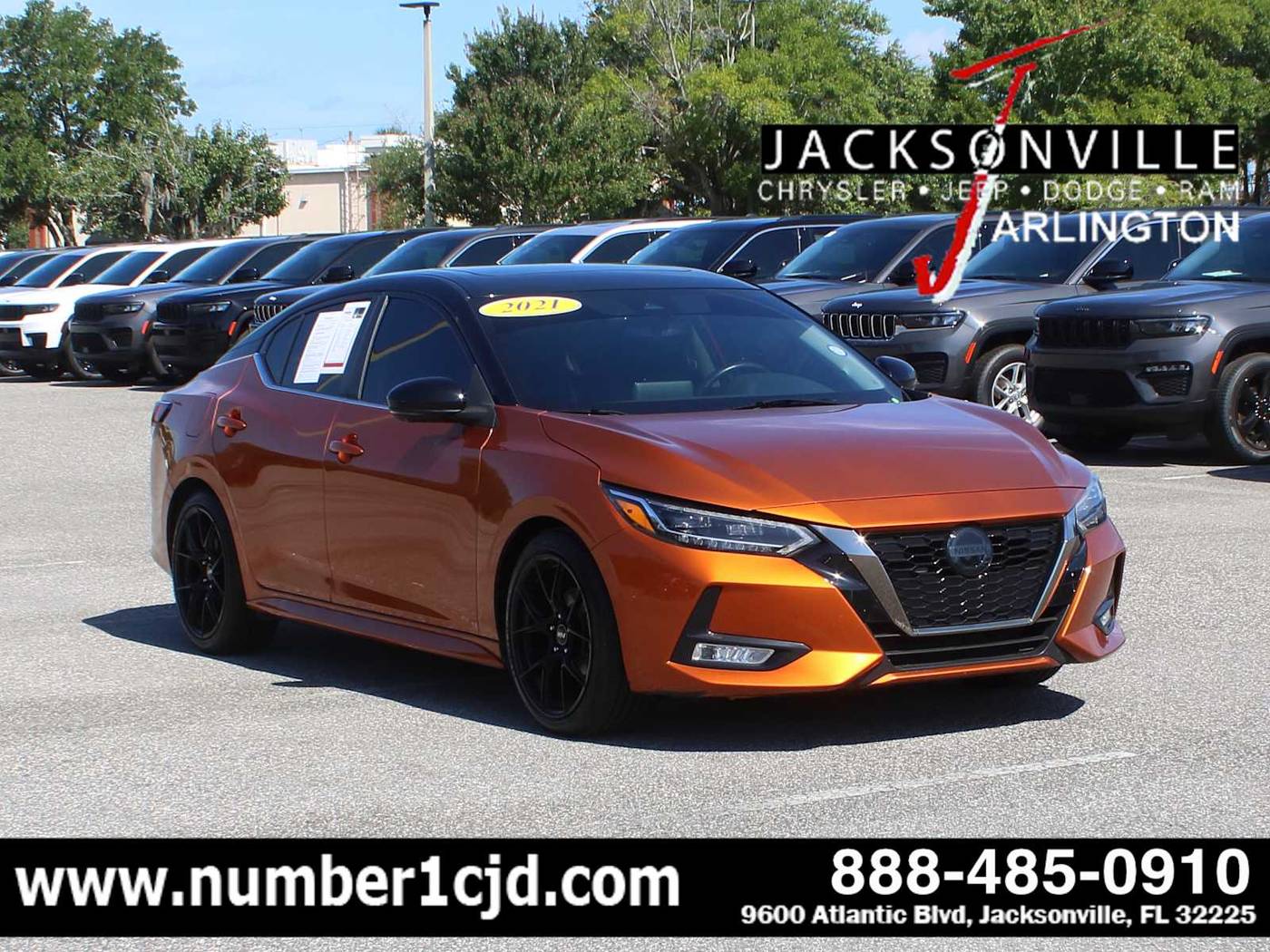 2022 Nissan Sentra SR — Sedan — 40,349 mi — Jacksonville, FL