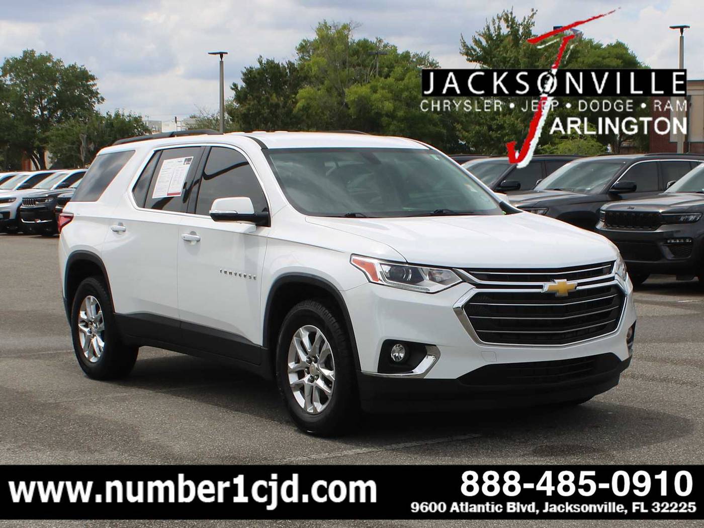 2020 Chevrolet Traverse LT Cloth — SUV — 58,565 mi — Jacksonville, FL