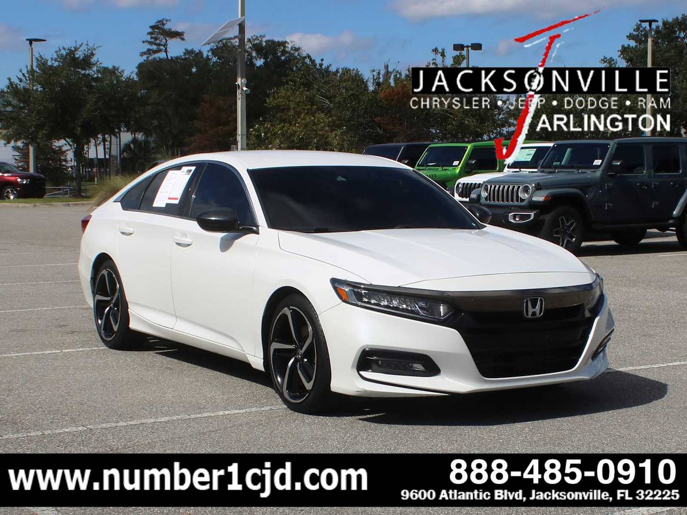 2018 Honda Accord Sport — Sedan — 52,240 mi — Jacksonville, FL