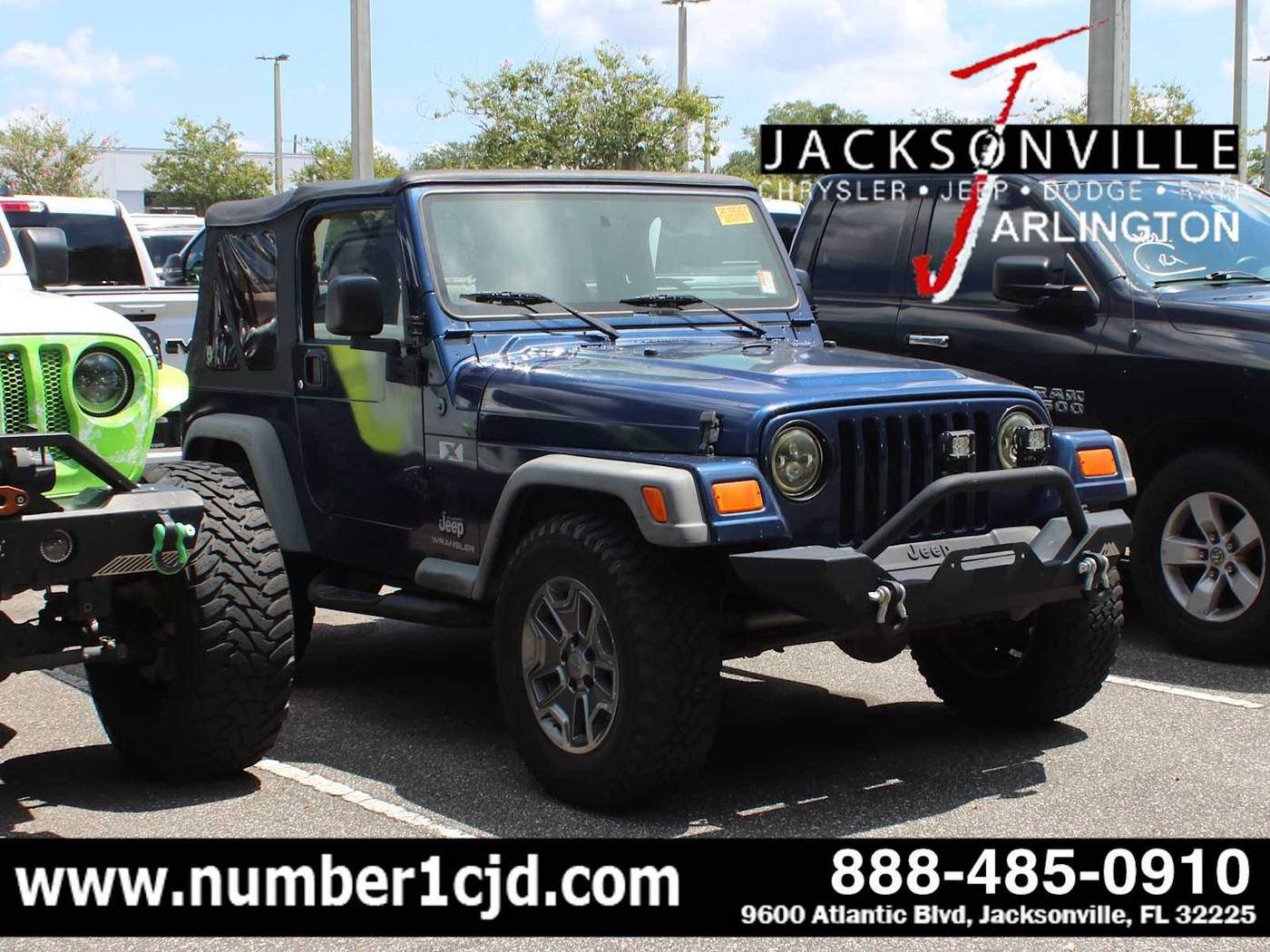 2004 Jeep Wrangler X — SUV — 188,586 mi — Jacksonville, FL