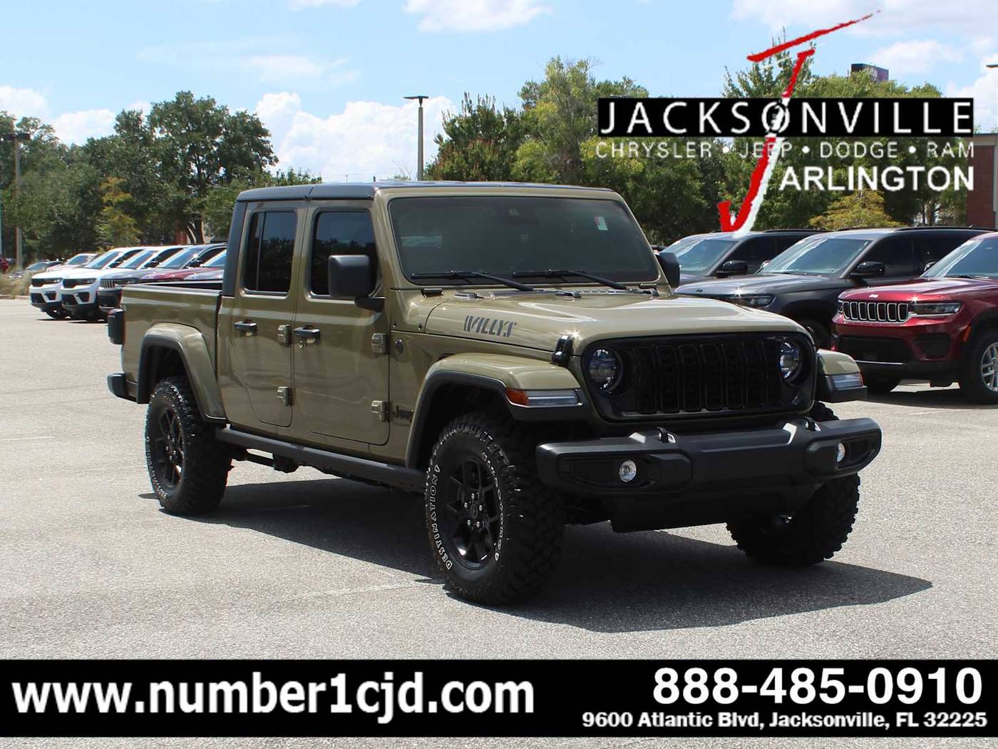 2025 Jeep Gladiator Willys — Pickup Truck — 790 mi — Jacksonville, FL