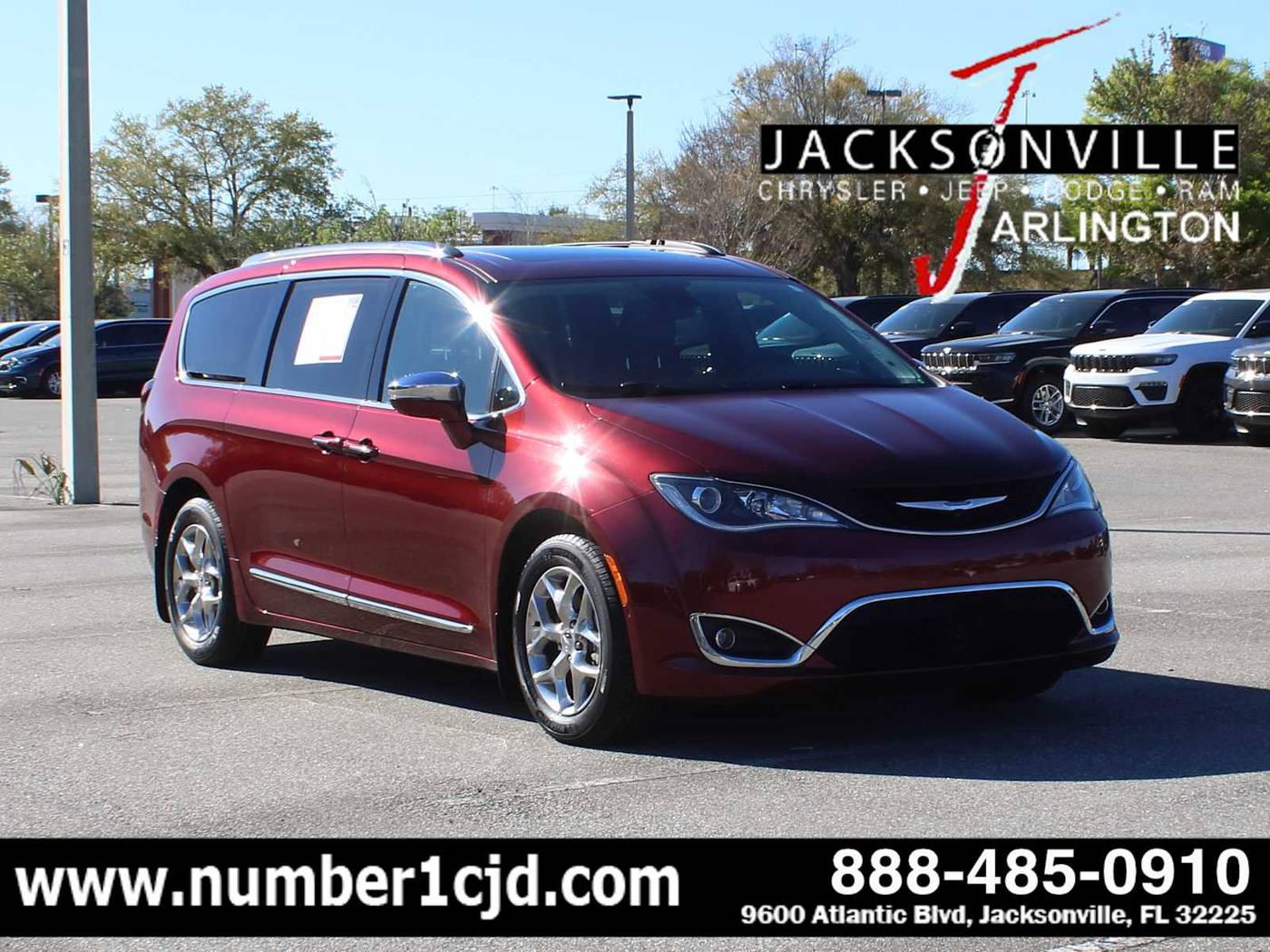 2018 Chrysler Pacifica Limited — Minivan — 74,763 mi — Jacksonville, FL