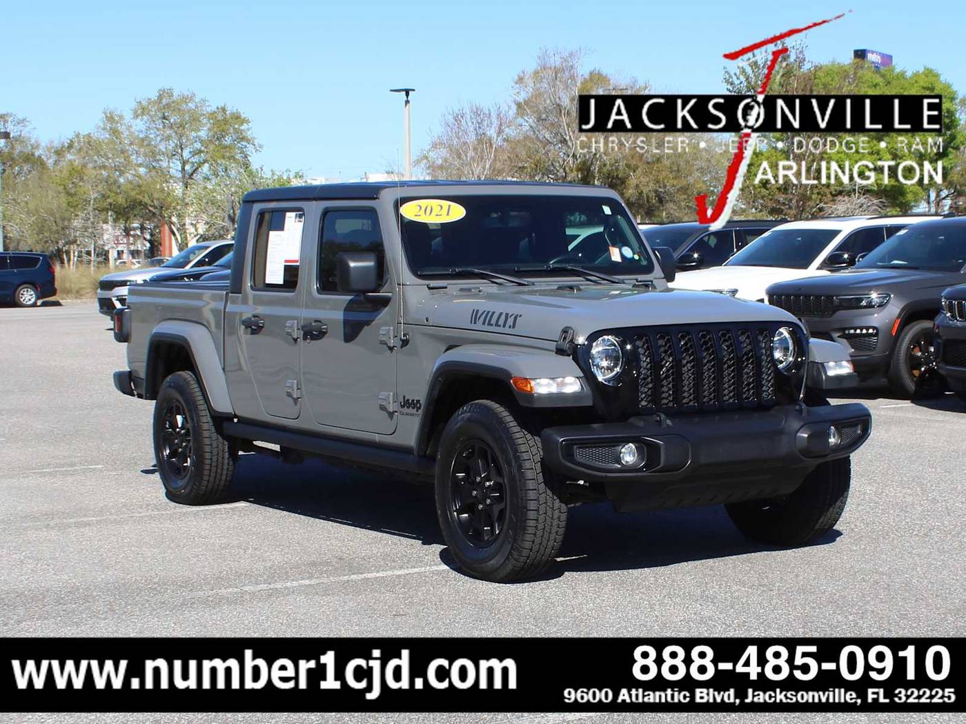 2021 Jeep Gladiator Willys — Pickup Truck — 46,007 mi — Jacksonville, FL