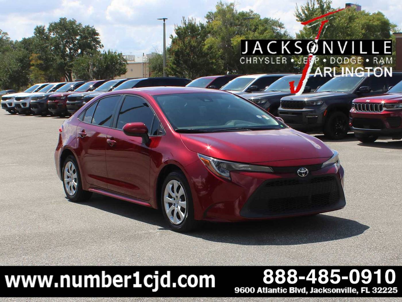 2022 Toyota Corolla LE — Sedan — 58,986 mi — Jacksonville, FL
