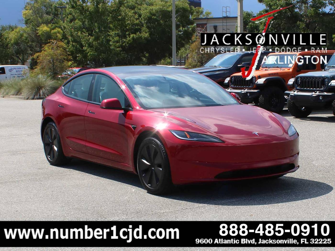 2024 Tesla Model 3 Standard — Sedan — 1,143 mi — Jacksonville, FL