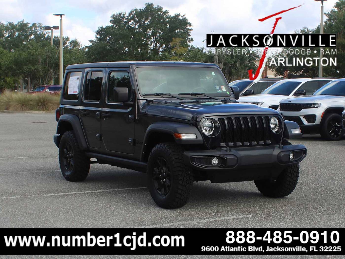 2022 Jeep Wrangler Willys Sport — SUV — 26,156 mi — Jacksonville, FL
