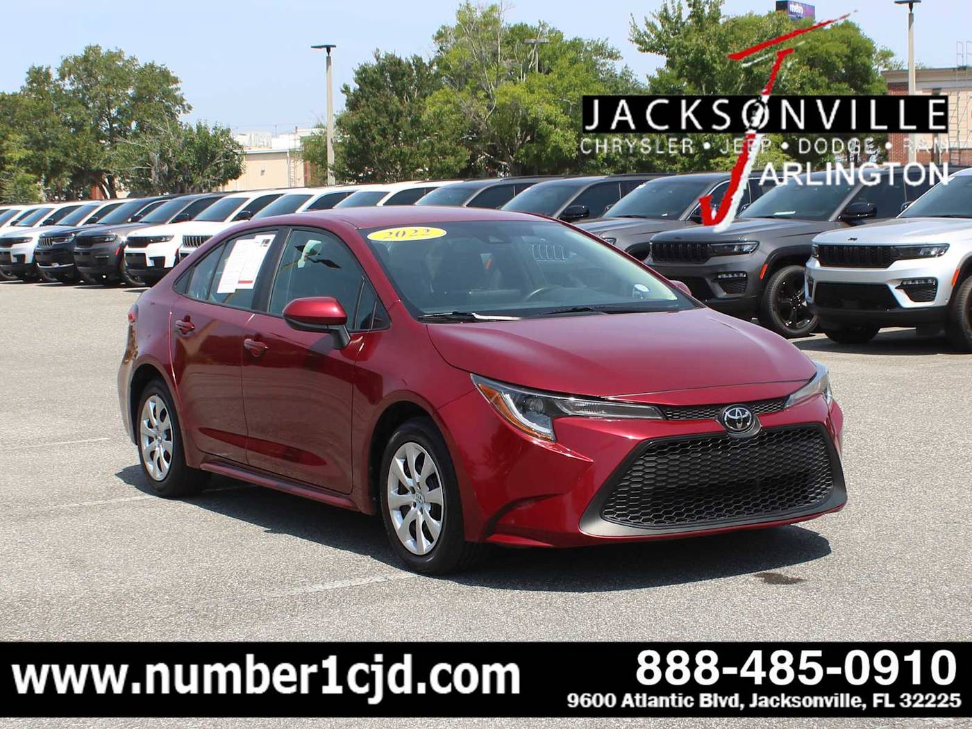 2022 Toyota Corolla LE — Sedan — 64,631 mi — Jacksonville, FL