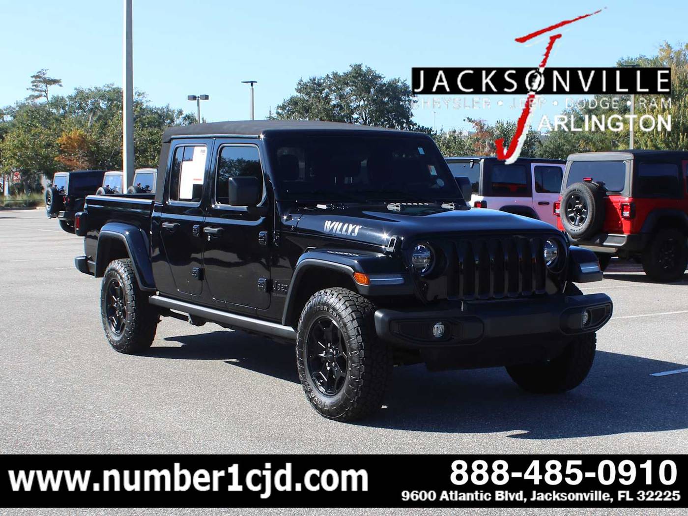 2022 Jeep Gladiator Willys — Pickup Truck — 54,645 mi — Jacksonville, FL