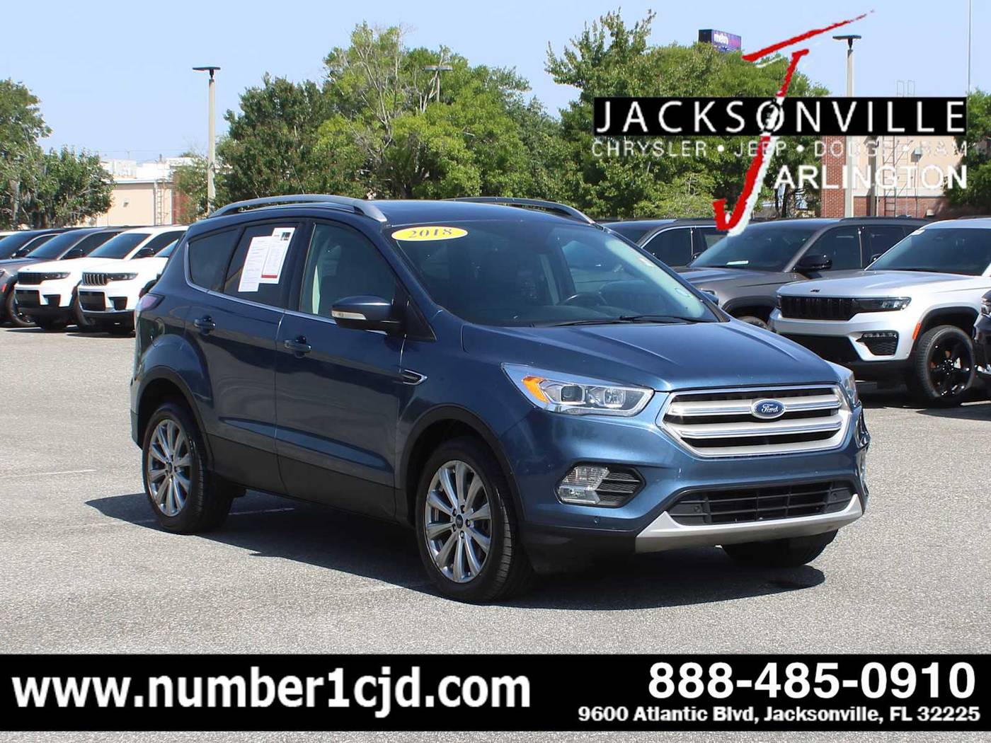 2018 Ford Escape Titanium — SUV — 129,099 mi — Jacksonville, FL