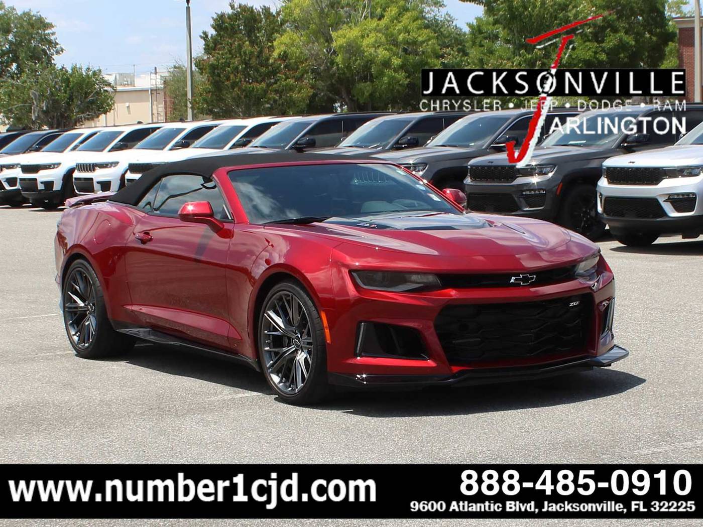 2023 Chevrolet Camaro ZL1 — Convertible — 2,845 mi — Jacksonville, FL