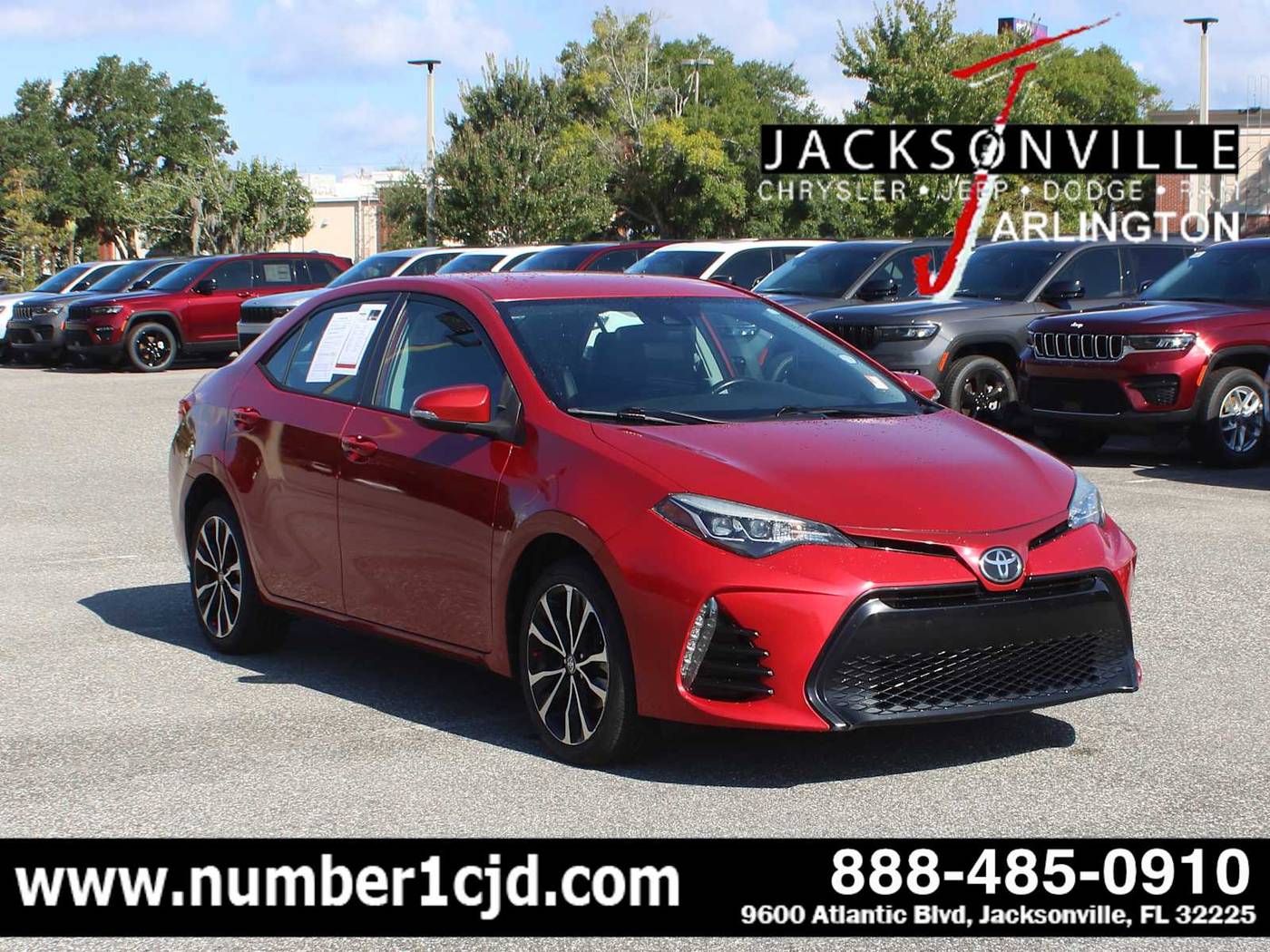 2017 Toyota Corolla SE — Sedan — 69,925 mi — Jacksonville, FL