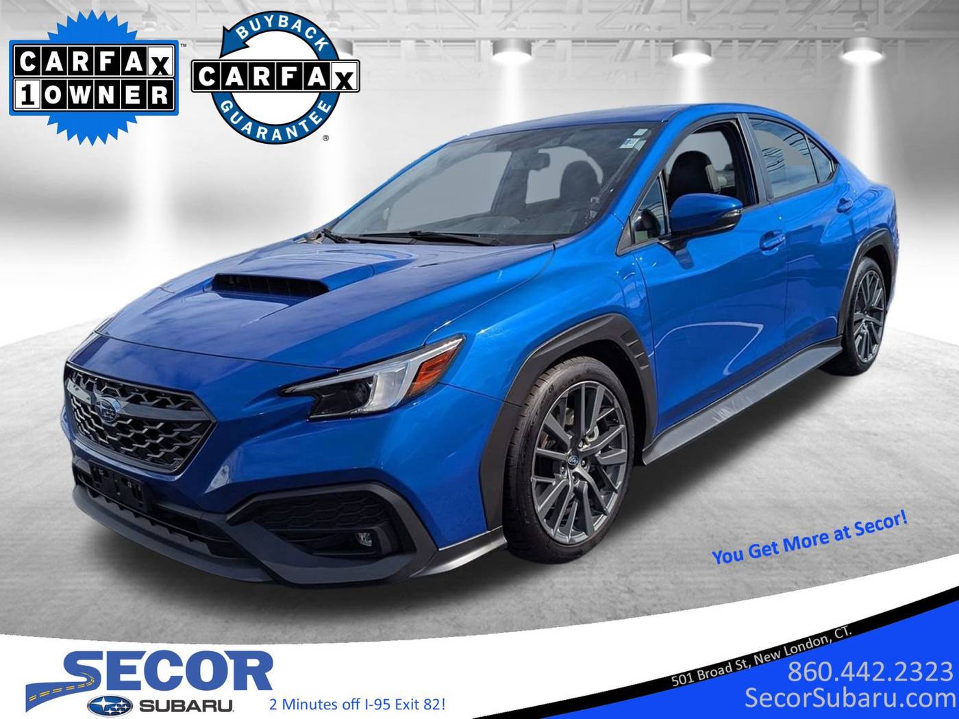 2022 Subaru WRX GT — Sedan — 13,237 mi — New London, CT