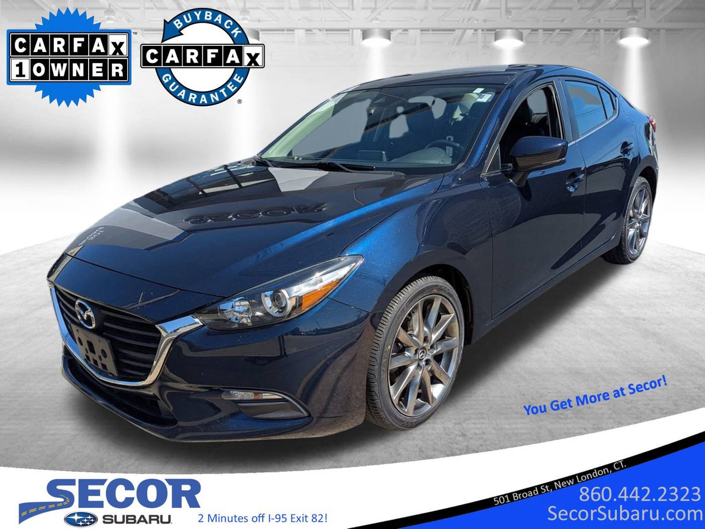 2018 Mazda Mazda3 Touring — Sedan — 61,521 mi — New London, CT