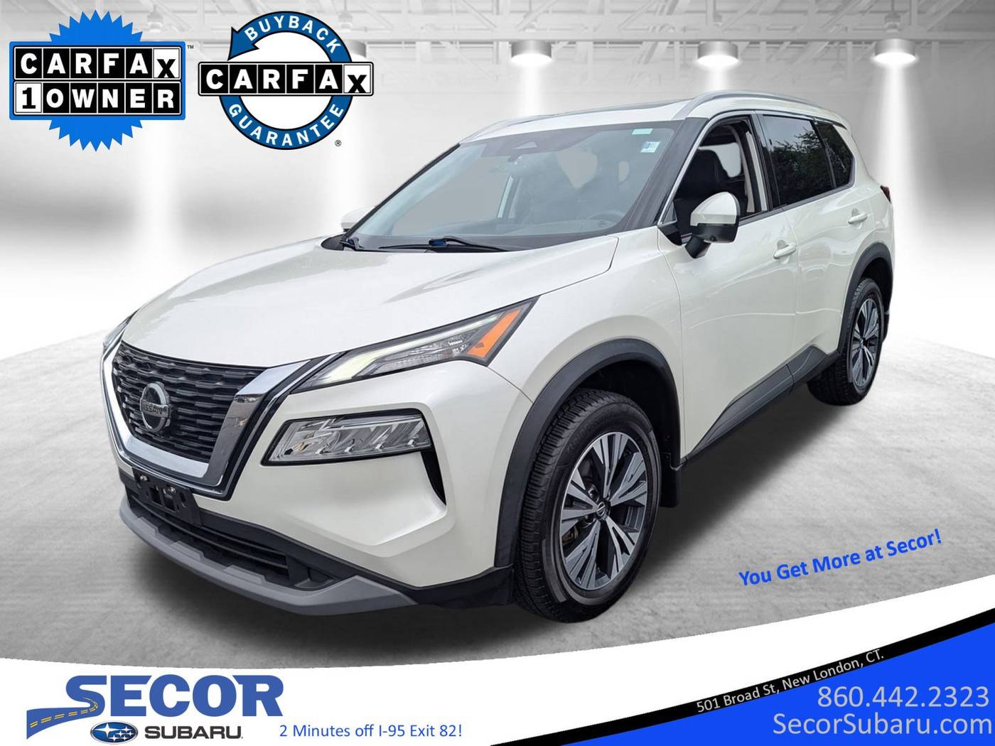 2021 Nissan Rogue SV — SUV — 54,267 mi — New London, CT