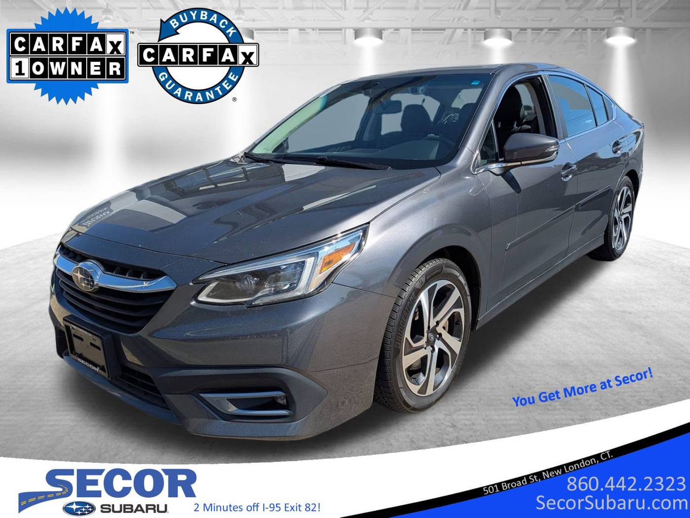 2021 Subaru Legacy Limited XT — Sedan — 80,348 mi — New London, CT