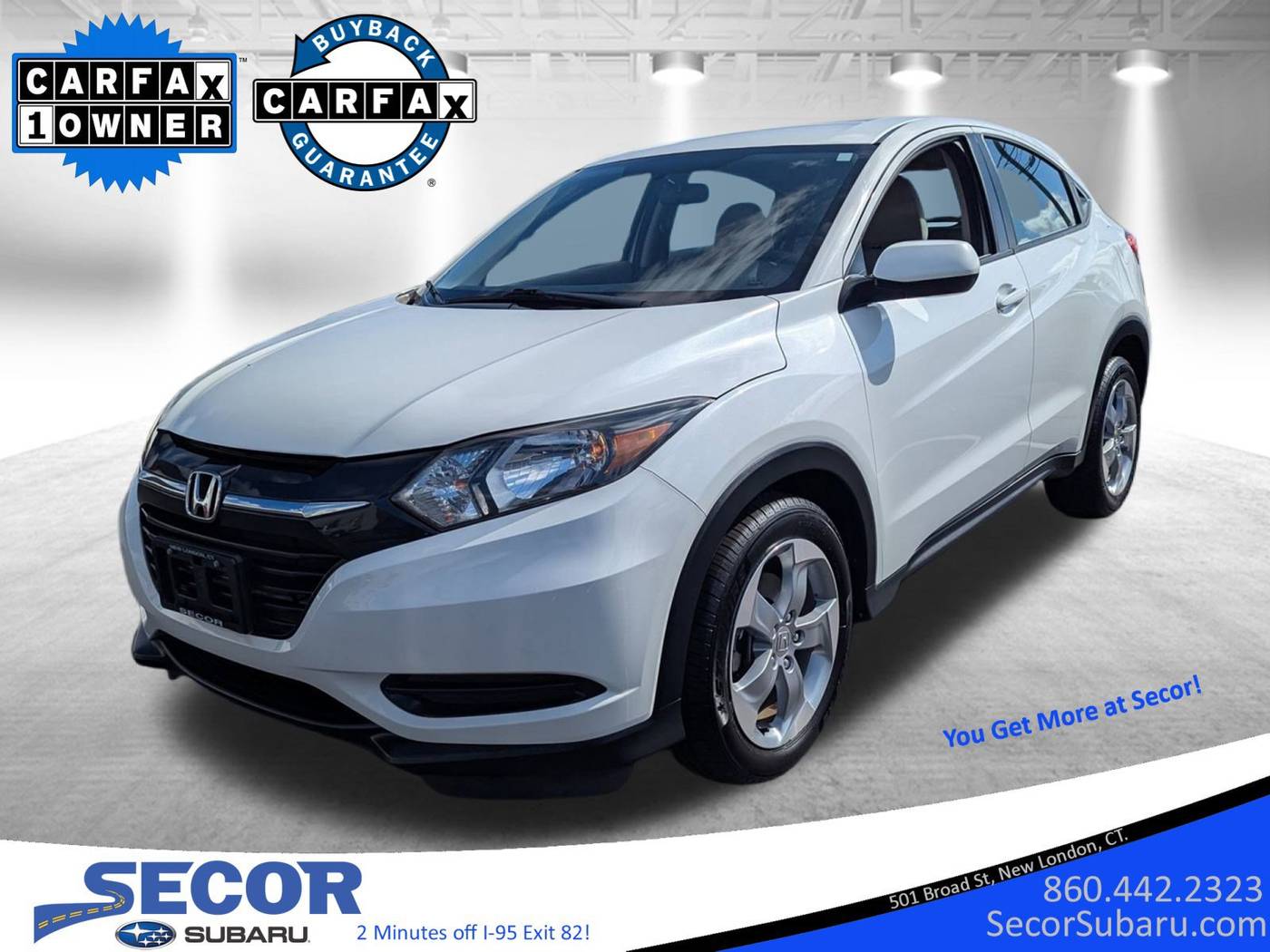 2017 Honda HR-V LX — SUV — 47,964 mi — New London, CT