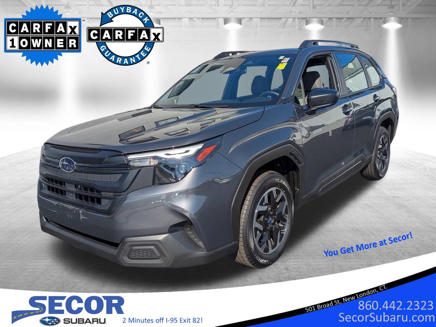 2025 Subaru Forester Base — SUV — 3,858 mi — New London, CT
