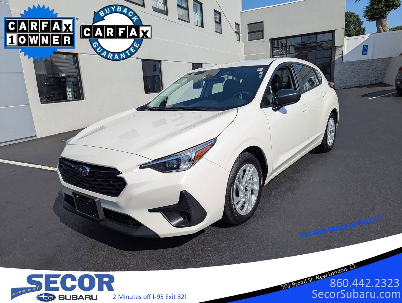 2024 Subaru Impreza 2.0i — Hatchback — 3,995 mi — New London, CT
