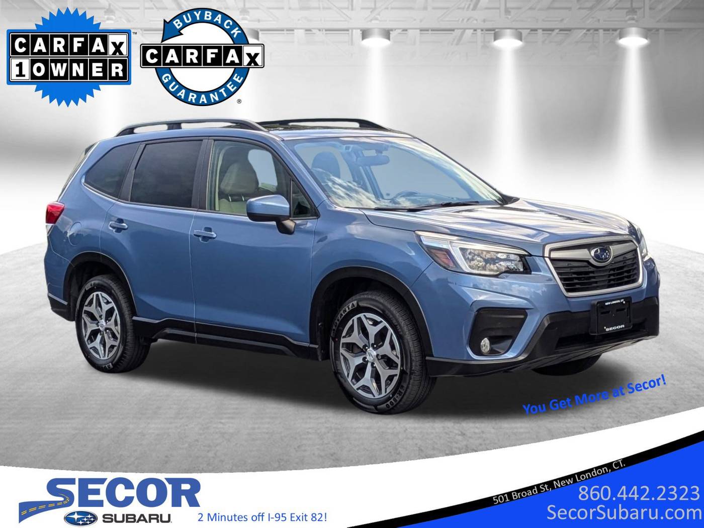 2021 Subaru Forester 2.5i Premium — SUV — 42,075 mi — New London, CT