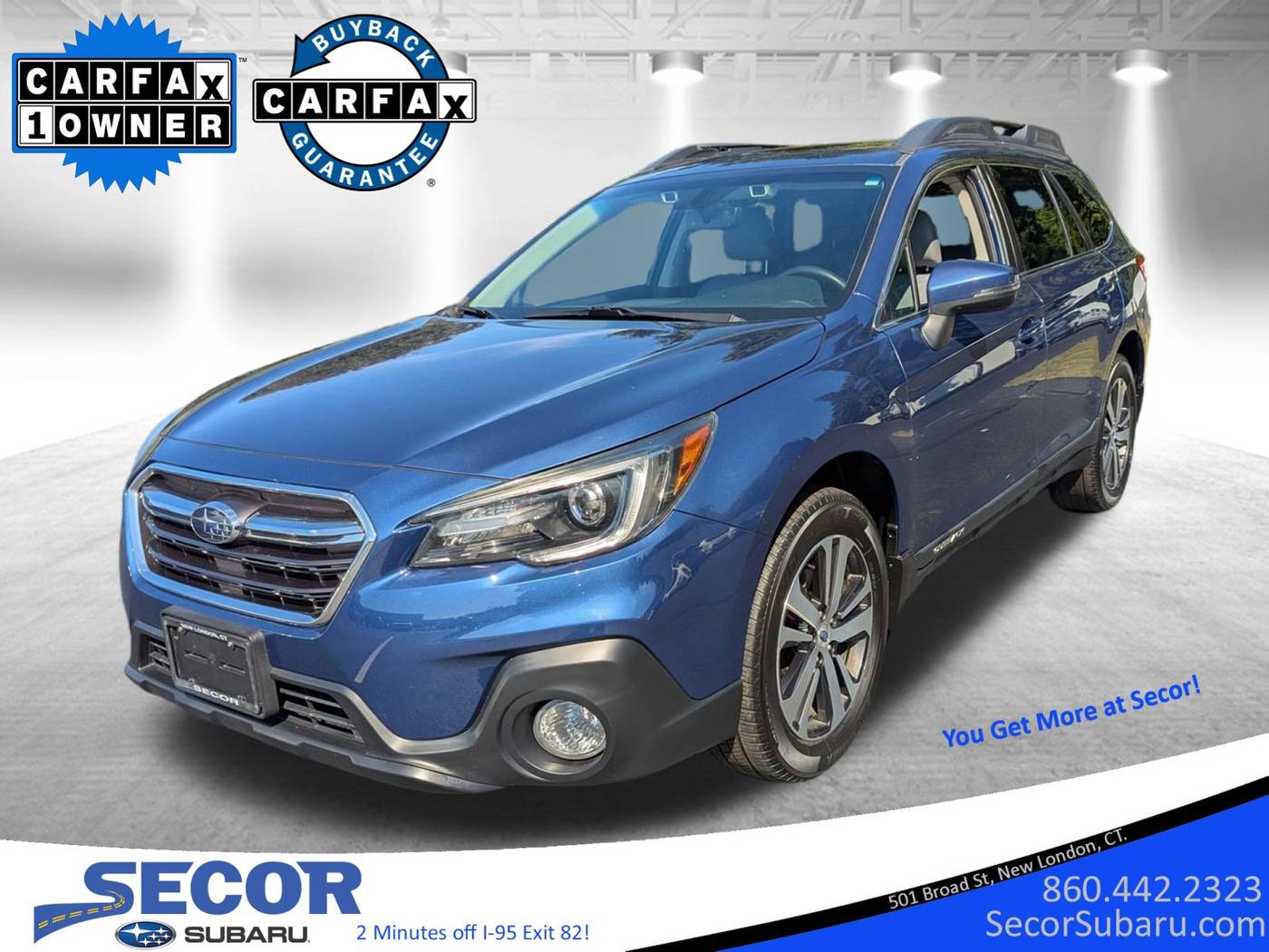 2019 Subaru Outback 3.6R Limited — SUV — 102,230 mi — New London, CT