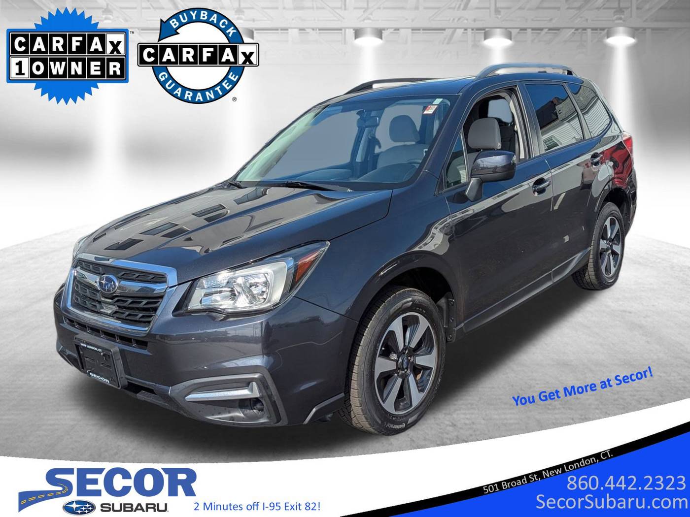 2017 Subaru Forester 2.5i Premium — SUV — 55,967 mi — New London, CT