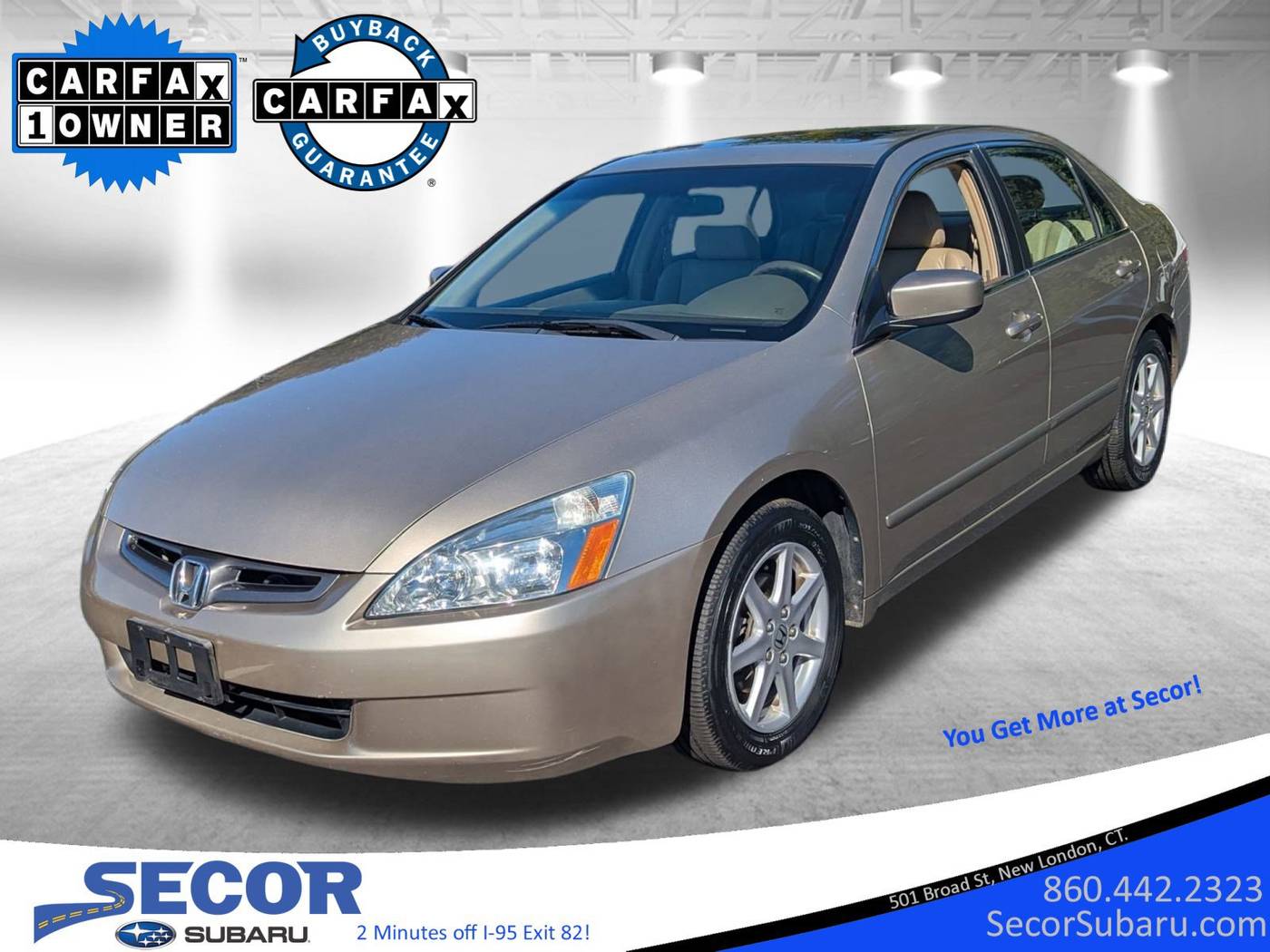 2003 Honda Accord EX V6 — Sedan — 94,108 mi — New London, CT