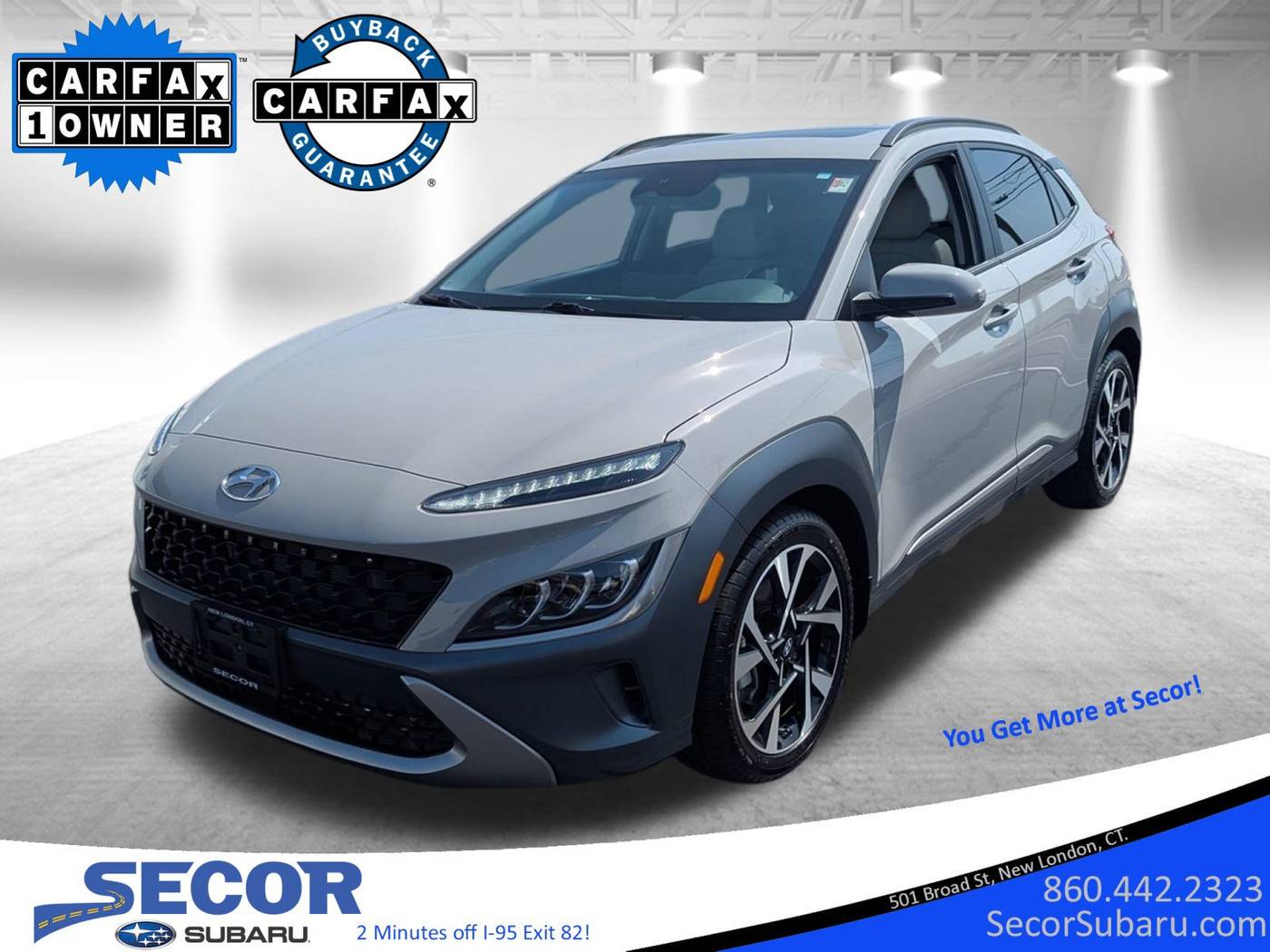 2022 Hyundai Kona Limited — SUV — 11,874 mi — New London, CT