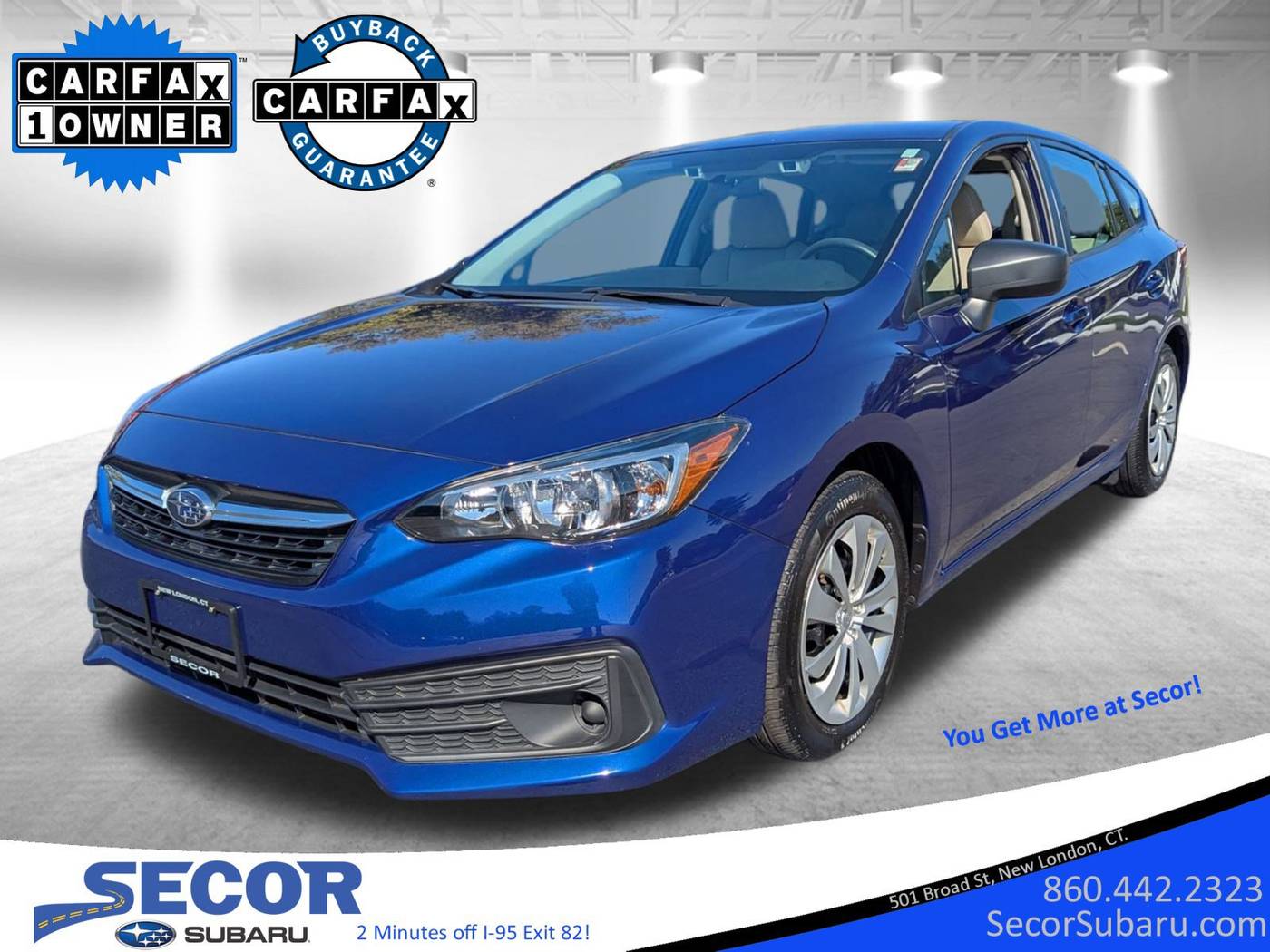 2023 Subaru Impreza 2.0i — Hatchback — 32,363 mi — New London, CT