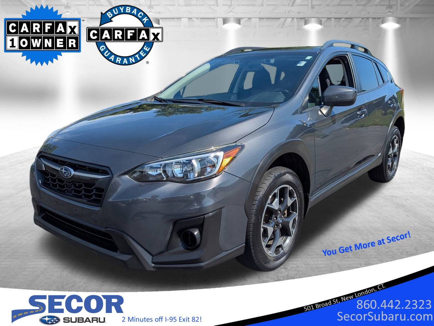 2020 Subaru Crosstrek Premium — SUV — 97,542 mi — New London, CT