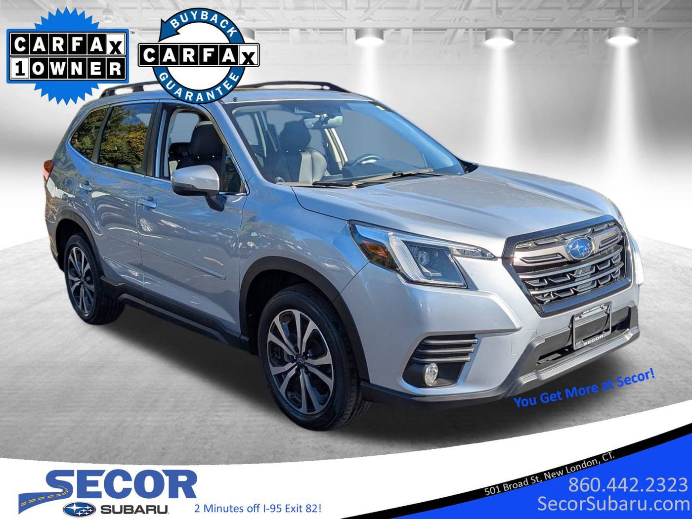2022 Subaru Forester Limited — SUV — 25,341 mi — New London, CT
