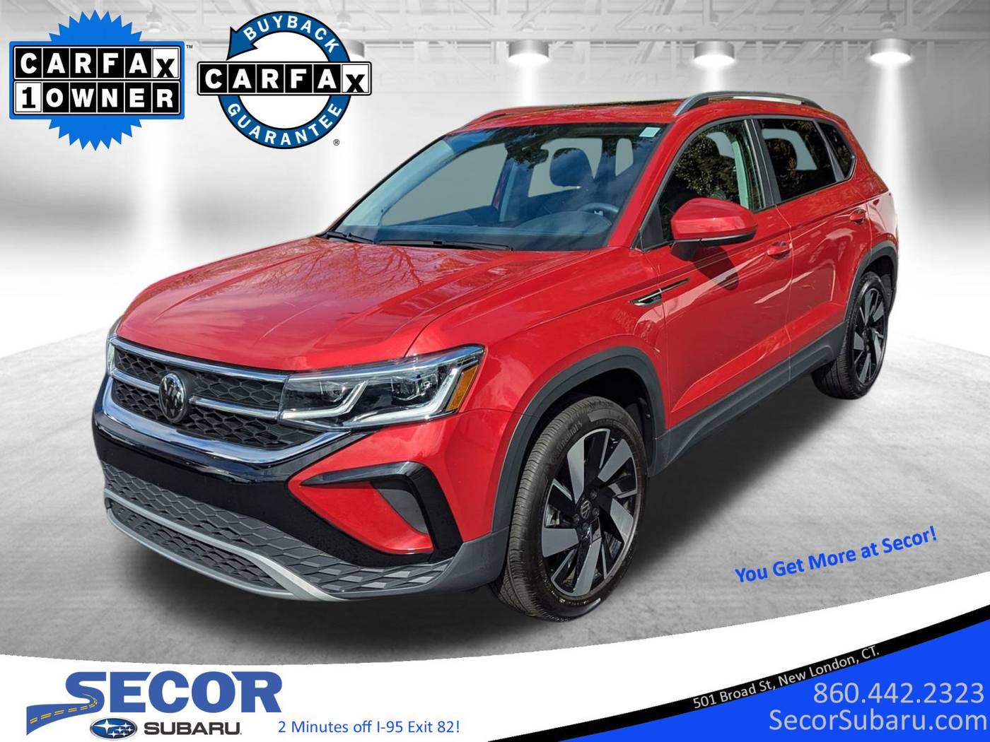 2024 Volkswagen Taos SEL — SUV — 12,233 mi — New London, CT