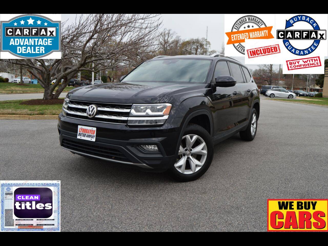 2018 Volkswagen Atlas SE — SUV — 58,690 mi — Virginia Beach, VA
