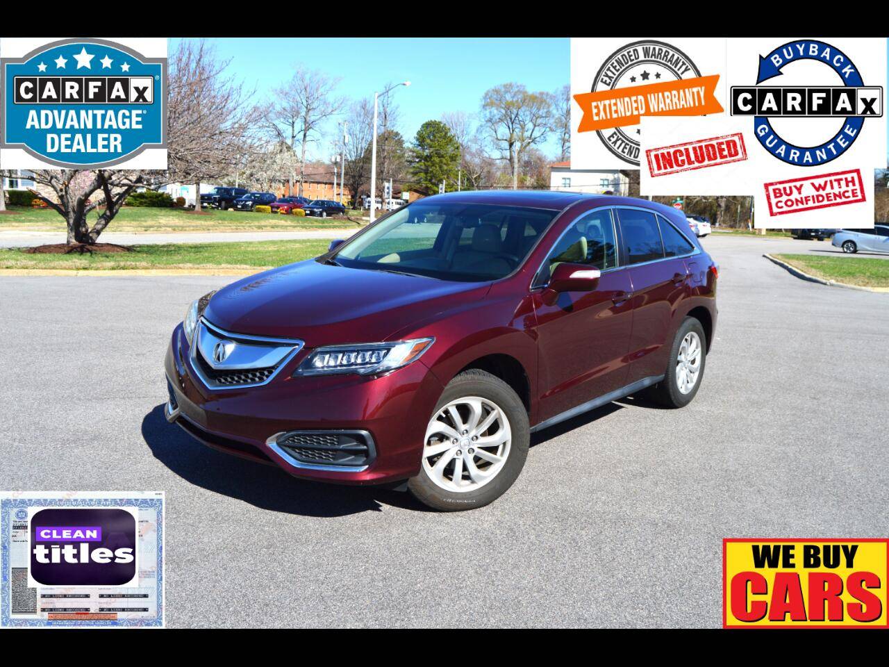2018 Acura RDX Standard — SUV — 51,365 mi — Virginia Beach, VA