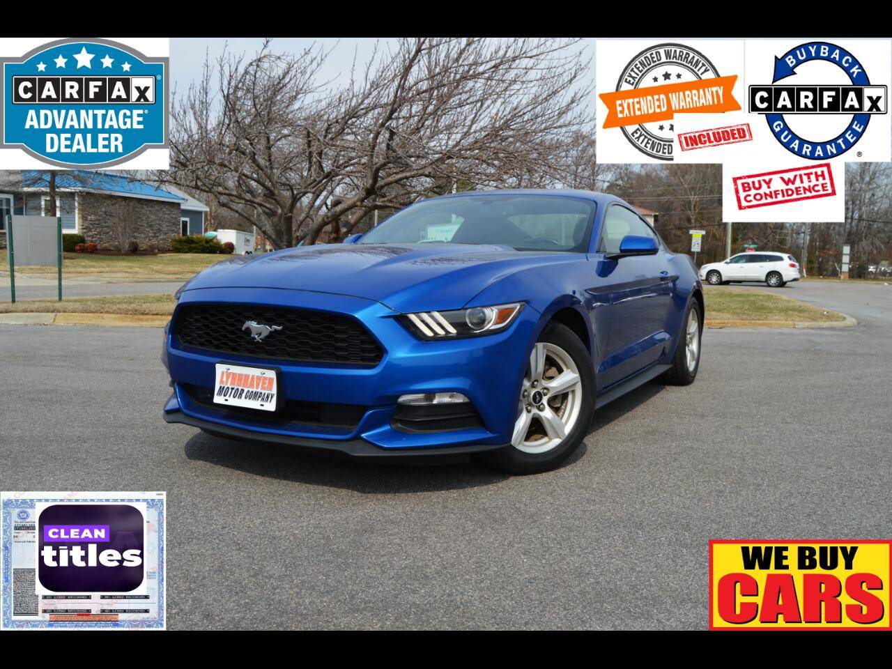2017 Ford Mustang V6 — Coupe — 66,369 mi — Virginia Beach, VA