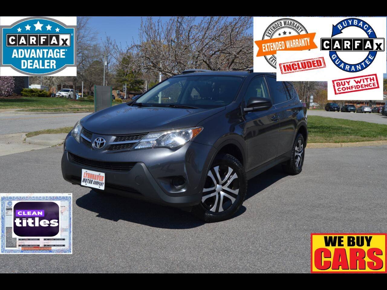 2015 Toyota RAV4 LE — SUV — 82,100 mi — Virginia Beach, VA