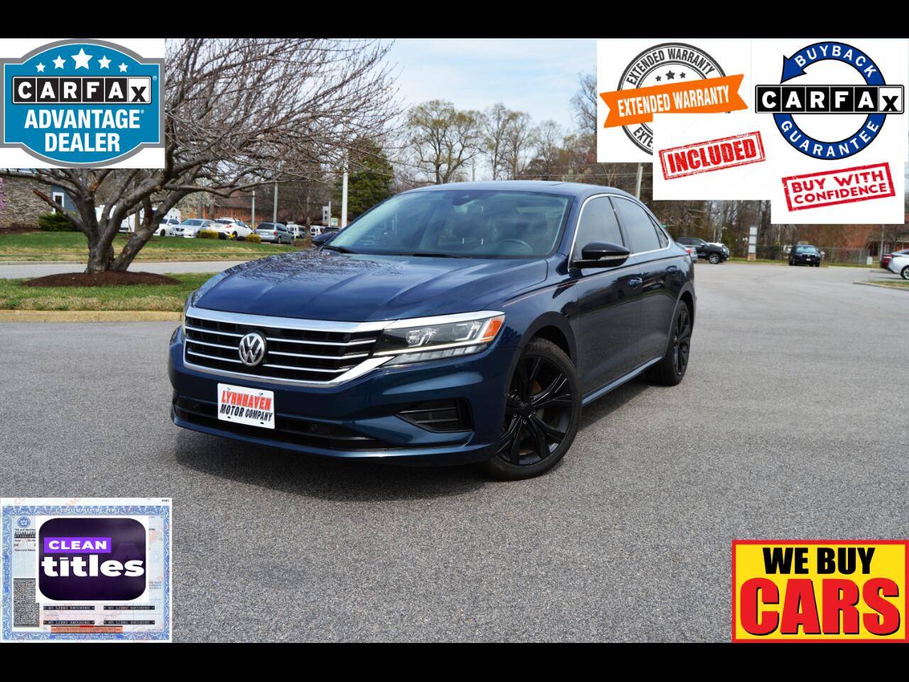 2020 Volkswagen Passat SEL — Sedan — 71,750 mi — Virginia Beach, VA