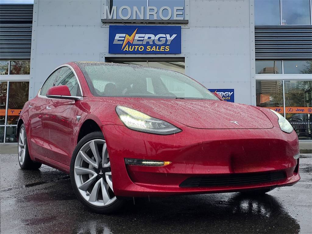 2018 Tesla Model 3 Long Range — Sedan — 40,083 mi — Monroe, WA