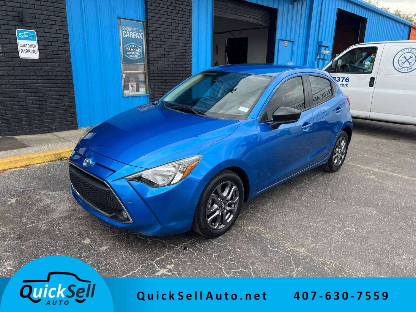 2020 Toyota Yaris LE — Hatchback — 66,289 mi — Apopka, FL