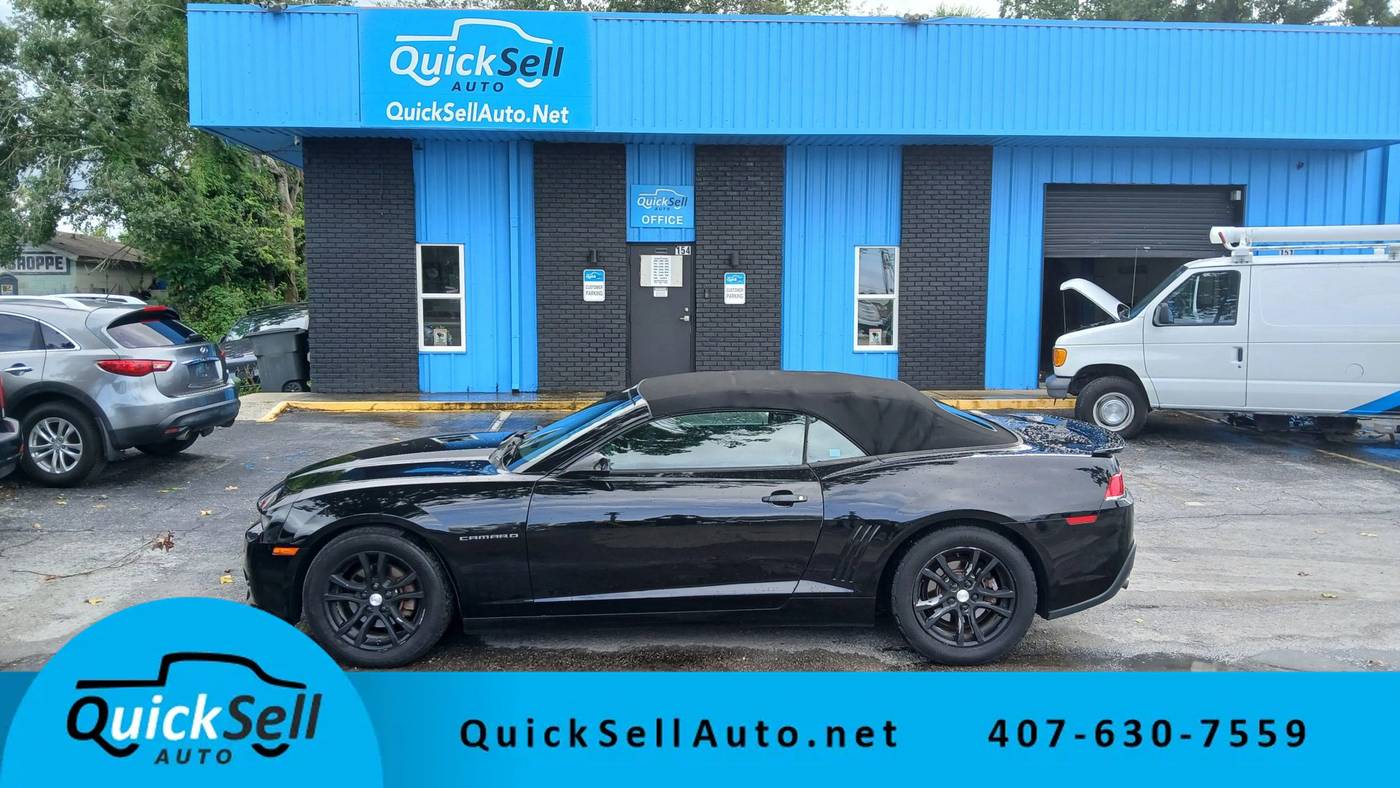2015 Chevrolet Camaro 1LT — Convertible — 136,455 mi — Apopka, FL