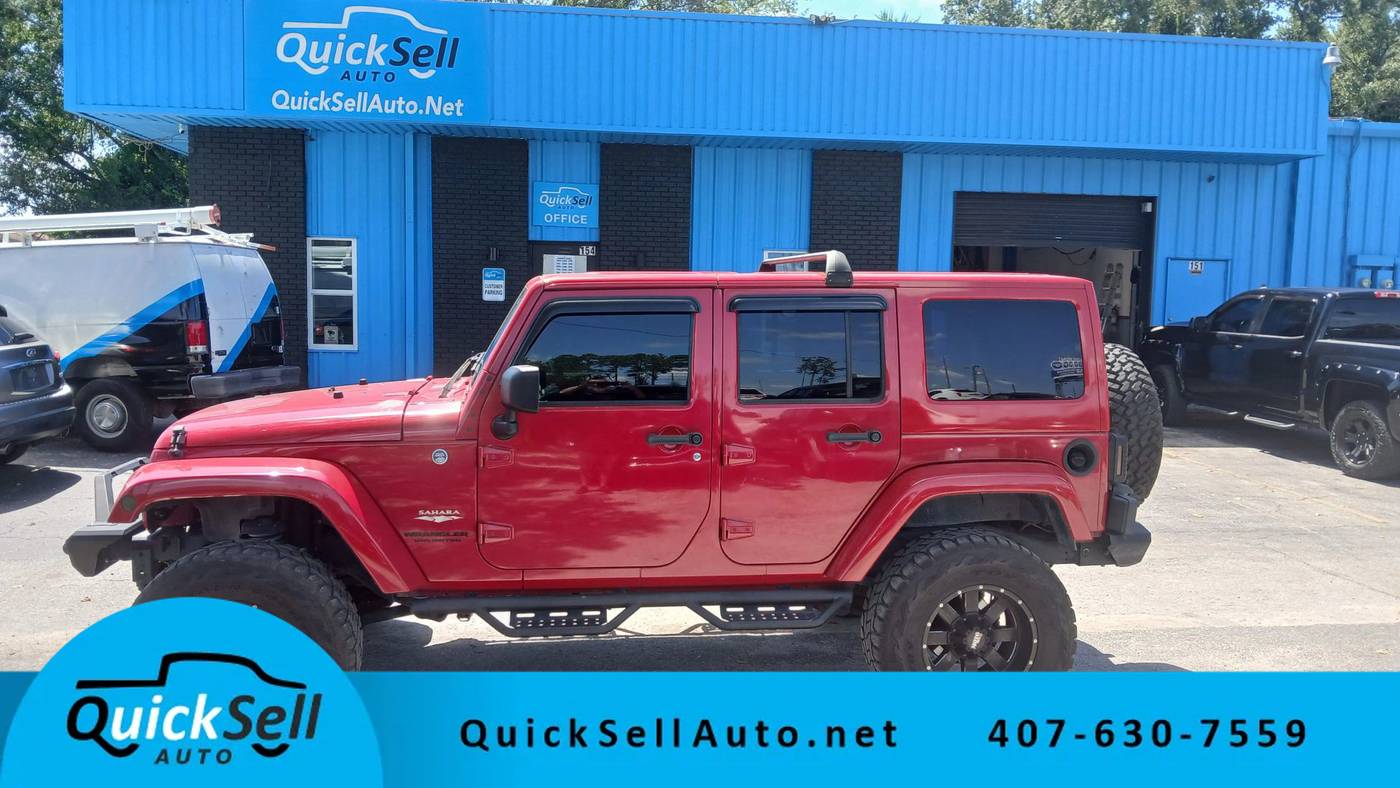 2013 Jeep Wrangler Sahara — SUV — 116,988 mi — Apopka, FL