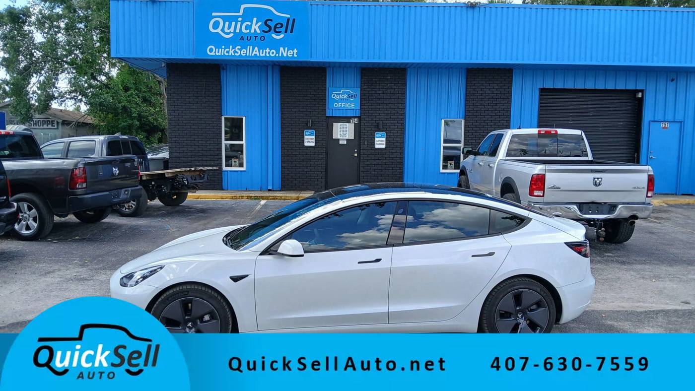 2021 Tesla Model 3 Long Range — Sedan — 86,833 mi — Apopka, FL