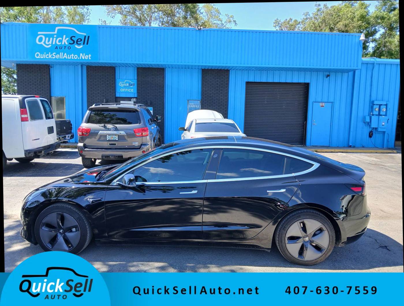 2018 Tesla Model 3 Long Range — Sedan — 129,356 mi — Apopka, FL