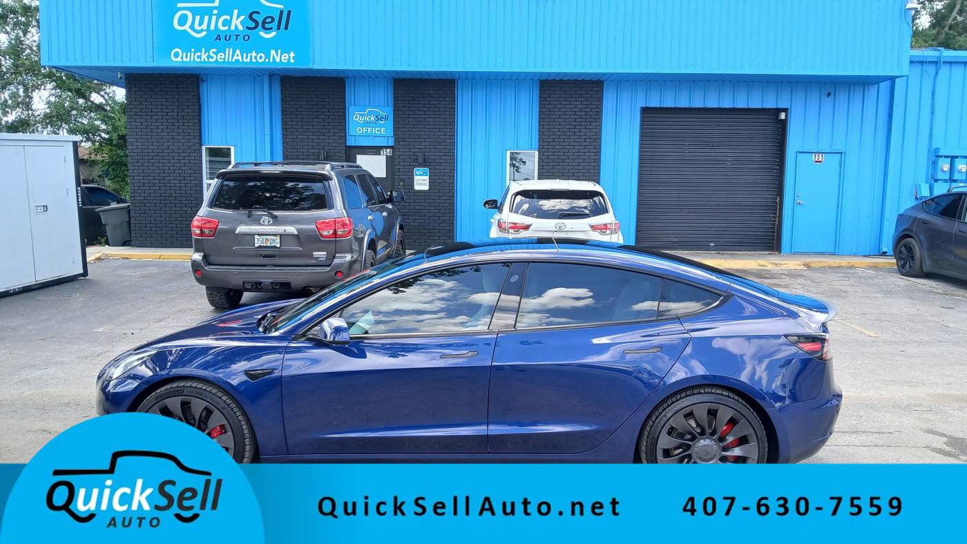 2021 Tesla Model 3 Performance — Sedan — 52,911 mi — Apopka, FL