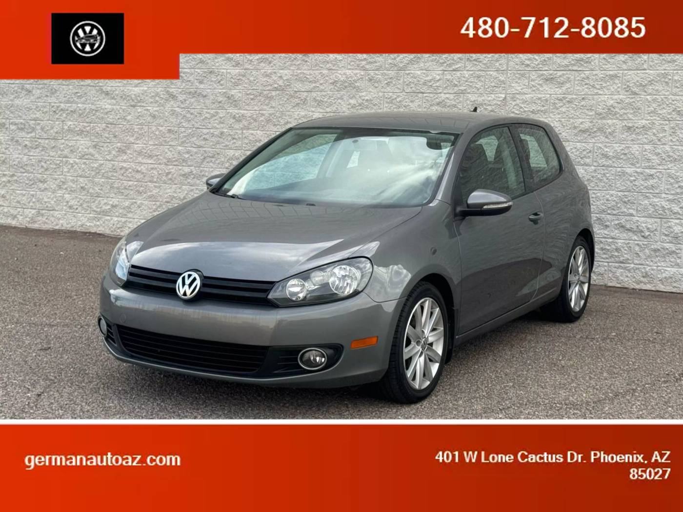 2011 Volkswagen Golf TDI — Hatchback — 96,932 mi — Phoenix, AZ
