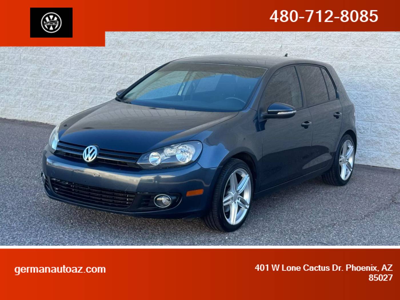 2012 Volkswagen Golf TDI — Hatchback — 206,973 mi — Phoenix, AZ